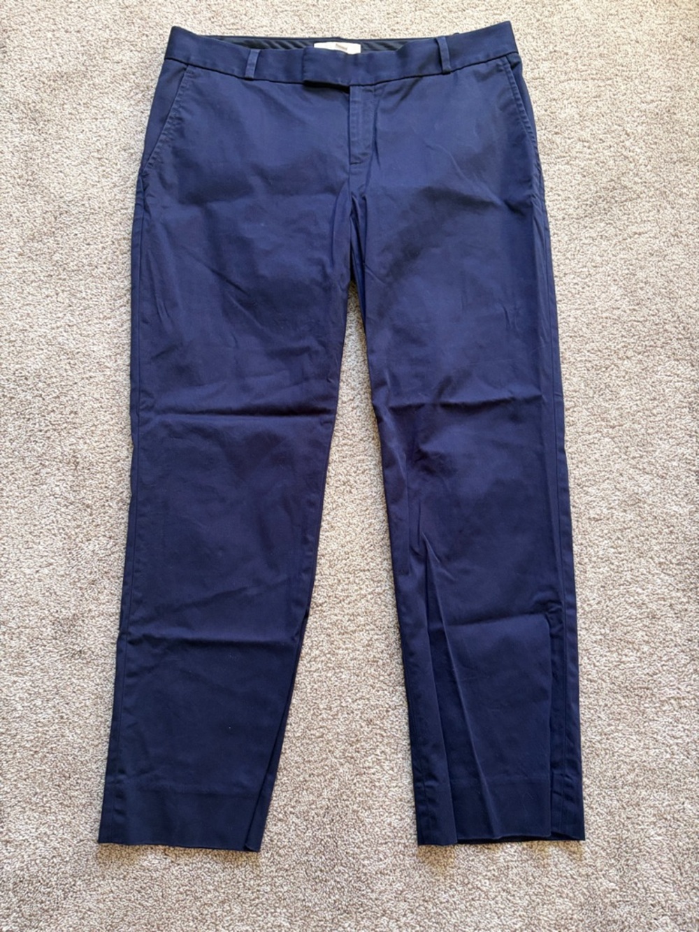 Banana Republic Navy Women's Chinos Blue Size 8